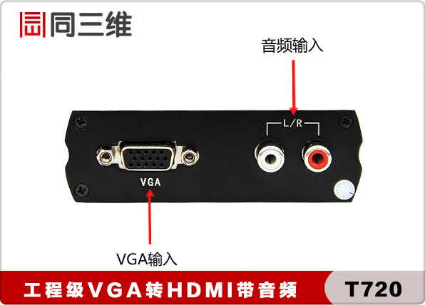 VGA信号输入端