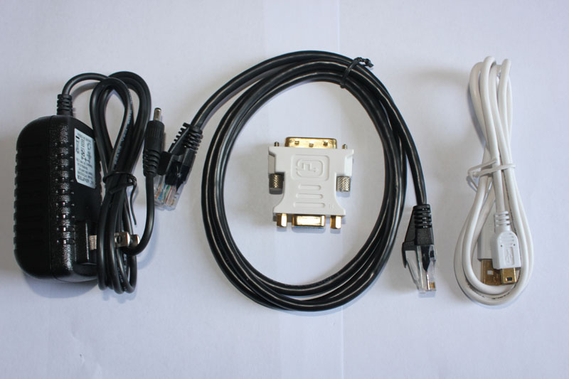 USB2.0/LAN口转DVI/HDMI/VGA 产品配件